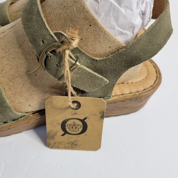 BORN Leather Alianna Platform Comfort Clogs Women Size 6 - Picture 9 of 14